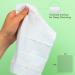 FOMIN Travel Deodorant Wipes - 50 Count - Refreshing Cucumber and Aloe - pH Balanced Hypoallergenic Mini Deodorant Wipes For Women and Men - Plastic-Free Individually Wrapped Underarm & Body Wipes Refresh - Cucumber Aloe - Buy Online on GoSupps.com