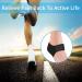 Heel Spur Inserts - Gel Heel Protectors & Cushions | Silicone Heel Bandage | Pain Relief for EU36-45 (Black) - Buy Online on GoSupps.com