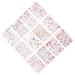 Nail Art Sticker Red Lips Heart Shape Non toxic Nail Adhesive Sticker for Nails Toenails for Household Nail Shop for DIY Nail Art