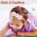 WUISOLQP 6 Pcs Baby Girls Flower Headbands - Soft Stretchy Elastic Hairbands for Newborns, Infants, Toddlers - Perfect Christmas Birthday Photography Accessories (Pink) - Buy Online on GoSupps.com