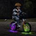 TINANA Rechargeable Bike Wheel Hub Lights - Waterproof LED Spoke Lights for Bicycle Safety - 7 Color Decorative Lights for Night Riding - 2 Pack - Buy Online on GoSupps.com