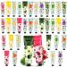 36 Pack hand cream women gift set hand cream set dry cracked hands foot moisture cream fragrance hand day night cream body cream mother's day valine day for women mother girlfriend woman (1080ml) 36 colors