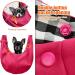 Tomkas Dog Carrier Sling - Adjustable Pet Carrier for Small Dogs & Cats with Zip Pocket - Pink (Small EU) - Buy Online on GoSupps.com