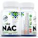 PlantVital Nac supplement 600mg - N Acetyl Cysteine - Supports Normal Lung & Liver Health Now with NAC 600 mg Immune System Support 120 Capsules (2 Bottles) - L Cysteine supplement
