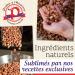Salted Pralines with Almonds - Camargue Salt Flower and Ginger 140 g - Real Sweet and Salty Caramelized Almond Scrunchies - Artisanal Treat - Snack Bag - Made in France - Buy Online on GoSupps.com
