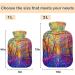 Naanle 2L Hot Water Bottle with Lid | Autumn Oil Painting | Back Pain Relief & Cold Therapy Hand/Foot Warmer - Buy Online on GoSupps.com