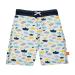 Casual baby children swimming shorts swimming shorts integrated swimming diaper swimming clothing washable boy UV protection/splash and fun board shorts paper boat 12 months paper boat 12 months