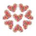 HanyoSheng mini hair tie 1000 pieces of hair tie small multi -colored rubber hair tie girl elastic hair ties rubber hair band mini braid gum for children and women for fine and ponytail