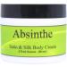 Eclectic Lady Absinthe Satin and Silk Cream Body Cream Body Lotion 2 oz - Shea Butter Aloe Silk Amino Acids Vitamin E Phthalate-Free Handcrafted in USA - Perfect For Women 2 Ounce (Pack of 1)