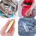 Ouligay Travel Toothbrush Set - 4 Foldable Soft Bristle Toothbrushes for Adults | Portable & Ideal for Camping & Travel - Buy Online on GoSupps.com