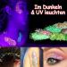 Dealkits 12 Color Fluorescent Chunky Sequin Festival Body Glitter - Glitter Powder Set for Face Nails Eyes & Hair | Perfect for Masquerade Parties & DIY Crafts - Buy Online on GoSupps.com