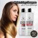 Keratin Shampoo & Conditioner for Color Treated Hair - Sulfate Free Treatment for Dry Curly Damaged Hair | 2x16.9 Fl Oz - Buy Online on GoSupps.com