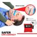 Buy 10-Pack Red Ventilation Masks Key Ring - CPR Face Shields for Adults & Kids - First Aid Emergency Protection - Buy Online on GoSupps.com