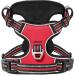 Buy Heele Dog Crockery & No-Pull Harness | Breathable Adjustable Reflective Dishes for Large Dogs - XL Red - Buy Online on GoSupps.com
