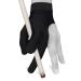 Billiard Pool Cue Glove by Fortuna - Classic - Fits Either Hand - Black X-Large