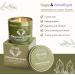Sage Candle Smudge Kit - 5oz Soy Wax for Cleansing Negative Energy | Organic Aromatherapy Gifts with Crystals | Non-Toxic & Long Lasting - Buy Online on GoSupps.com