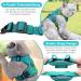 Adjustable Cat Dishes for Kittens & Puppies | Blue Lake Cat Feeding Set - International Shipping - Buy Online on GoSupps.com