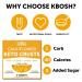 Kbosh Keto Crusts - #1 Cauliflower Keto Pizza Crust - Delicious, Sugar-Free & Low Carb - 1g Carb, 40 Cals - Keto-Friendly Recipes - 4 Packs, 8 Crusts - Buy Online on GoSupps.com
