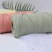 3mm Sage Green Macrame Cord - 109 Yards Natural Cotton Rope for Macrame Knitting and Weaving - Buy Online on GoSupps.com
