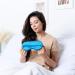 Shop 100% Mulberry Silk Sleep Mask | Luxury Light Blocking Eye Mask for Women | Adjustable for Side Sleepers | Gift in Blue Jewel - Buy Online on GoSupps.com