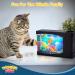 Artificial Fish Tank Virtual Ocean Toy | Mini Desk Aquarium with LED Lights and Moving Fish | Colorful Backgrounds | Kids Gift - Buy Online on GoSupps.com