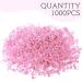 1000 Count Disposable Glue Rings for Eyelash Extensions - Pink Heart Style | Lash Glue Holder for Beauty Salons and Lash Artists - Buy Online on GoSupps.com
