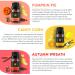 Florona Halloween Fragrance Oil Gift Set - 6 Scents for Aromatherapy - 1 fl oz each - Autumn Wreath, Pumpkin Pie, Candy Corn, Marshmallow, Night Air, Caramel Corn - Buy Online on GoSupps.com