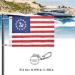Universal Boat Flag Marine 12x18 + 4 Pole Kits | Ensign Nautical American Flag 12x18 Inch for Yacht Boat - Buy Online on GoSupps.com