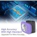 Wrist Blood Pressure Monitor with Irregular Heartbeat Detection and Large Display - Purple | Digital Automatic BP Cuff Monitors for Home Use - 120 Memories, Adjustable Cuff - Buy Online on GoSupps.com