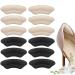 6 Pairs Premium Heel Grips for Women and Men Shoes - Self Adhesive Heel Cushions - Blister Prevention - Heel Inserts for Women - Heel Pads for Shoes Too Big - Back of Heel Protectors - Heel Liners