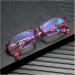 Shop Iynwbjts Ultra-Light Anti-Blue Light Reading Glasses for Seniors - Fashionable Purple Design 2.00 Magnification - Buy Online on GoSupps.com