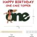 Seyal Mona One Cake Topper - Buy Online on GoSupps.com