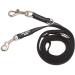 IDC Adjustable Leash with Double Snap Hook | Color & Gray 20mm x 2.2m - Durable & Stylish for International Shipping - Buy Online on GoSupps.com