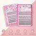 MLEN DIARY 296pcs Clusters Individual Lashes | Natural Look Mixed 4 Types 5-12mm | False DIY Eyelashes Extension Wispy Faux Mink Lash - Buy Online on GoSupps.com