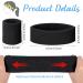Becellen 3 Piece Sweatband Set - Sports Headband & Bracelet for Basketball - Unisex Exercise Gear - Black - Buy Online on GoSupps.com