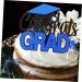 DECHOUS 4pcs Graduation Row Graduation Dessert Toppers Grad Picks Appetizer Dessert Picks Class of 2023 Graduation Toppers Graduation Decorations Class of 2023 The Draft Blue 17X13.5CM - Buy Online on GoSupps.com