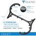 Feletics Trigger Point Massage Device - Complete Self-Treatment Kit with 30-Page Guide & Videos for Back Neck Shoulder Relief - Buy Online on GoSupps.com