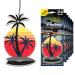 Car Air Freshener by California Scents, Hanging Palms Odor Eliminator for Cars, Trucks, Ice, 24 Pack Ice 24 Count (Pack of 1)