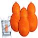 Bottle Brushes Magical Bottle Cleaning Beans 3Pcs Reusable Bottle Cleaning Beans Pea-Shaped Water Bottle Cleaner Sponges for Bottle Internal Cleaning Orange