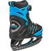 Lake Placid Monarch Boys Adjustable Ice Skate - Black/Blue - Size Small 11-2 - Buy Online on GoSupps.com