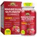 120 Count Magnesium Glycinate Gummies with L-Threonate(600mg Per Serving) High Absorption Sugar Free Magnesium Potassium Supplement for Relaxation Stress Relief and Sleep Support for Adults & Kids 1 Count (Pack of 120)