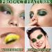 15 Colors Green Eyeshadow Palette Green Christmas Makeup Eyeshadow Palette Blendable Long Lasting Pigmented Eye Shadow Palette Green Forest Yellow Emerald Glitter Matte Eyeshadow Makeup - Buy Online on GoSupps.com