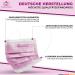 Charlemain 10x Op Masks - EN 14683 Type IIR Medical Face Masks BFE 99.9% Latex-Free Pink (10 Pack) - Made in Germany - Buy Online on GoSupps.com