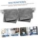 ABOOFAN Towel Rack Shower Door Wall Mounted Hooks Bathroom Furniture Self Adhesive Towel Bar Set No Punching - Buy Online on GoSupps.com