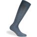 Silverline Compression Travel Socks for Men & Women - Supportive Knee Socks for Airplane - Size 38-40 - Blue - Buy Online on GoSupps.com