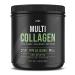 Multi Collagen Protein Powder (200g) - Types I II III V & X - Hydrolyzed Grass Fed Bovine Wild Caught Fish & Free-Range Chicken & Eggshell Collagen. Non-GMO Halal. 200 g (Pack of 1)