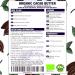 Indigo Herbs Organic Cacao Butter 250g Pure, Raw, Unrefined | Pack of 1 - Buy Online on GoSupps.com