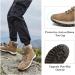 Hiking Work Waterproof Boots for Women | Winter Snow Tactical Trekking Boots | Non Slip Booties for Women - Khaki (Size 8) - Buy Online on GoSupps.com