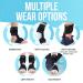 JJ CARE AFO Foot Drop Brace - Unisex Adjustable Ankle Brace for Improved Walking Gait and Achilles Tendon Pain Relief - Black - Buy Online on GoSupps.com