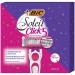 BIC Soleil Click 5 Women's 5-Blade Razor Gift Set - 2 Handles, 12 Cartridges - 14 Piece Set - Buy Online on GoSupps.com